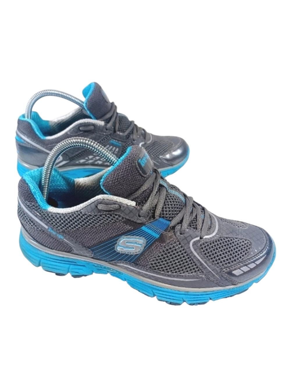 Skechers Tone Ups (Simlar to Skecher Shape Ups) Grey Blue Women's Size 9